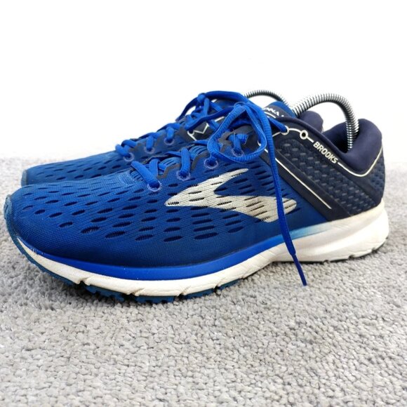 Brooks Ravenna 9 Mens Size 9.5 Running Shoes Blue Sneakers Low Top Trainers - Picture 1 of 10